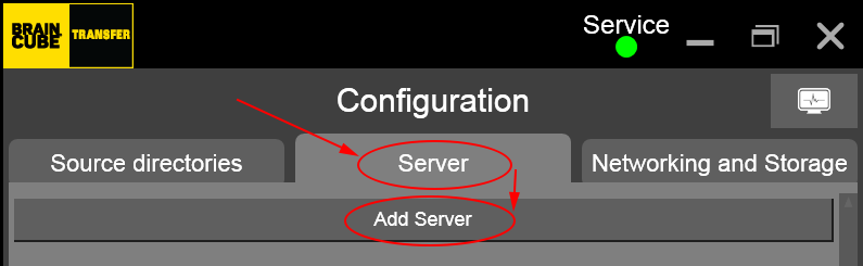 Create your first upload server